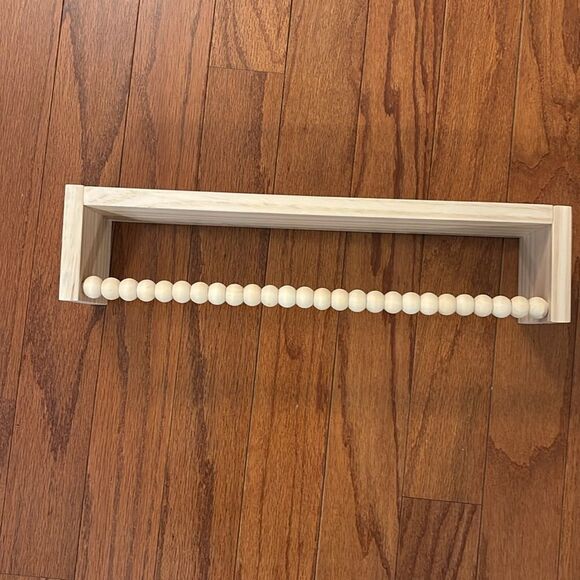 Set of two solid wood decor wall shelves. Well made & beautiful as is or painted - Picture 2 of 7